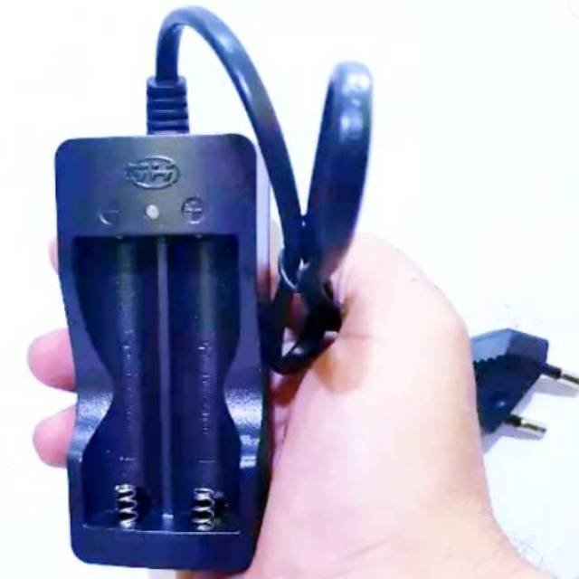 charger 18650 2 slot untuk batre kipas portable senter swat mainan dll fast charging colokan