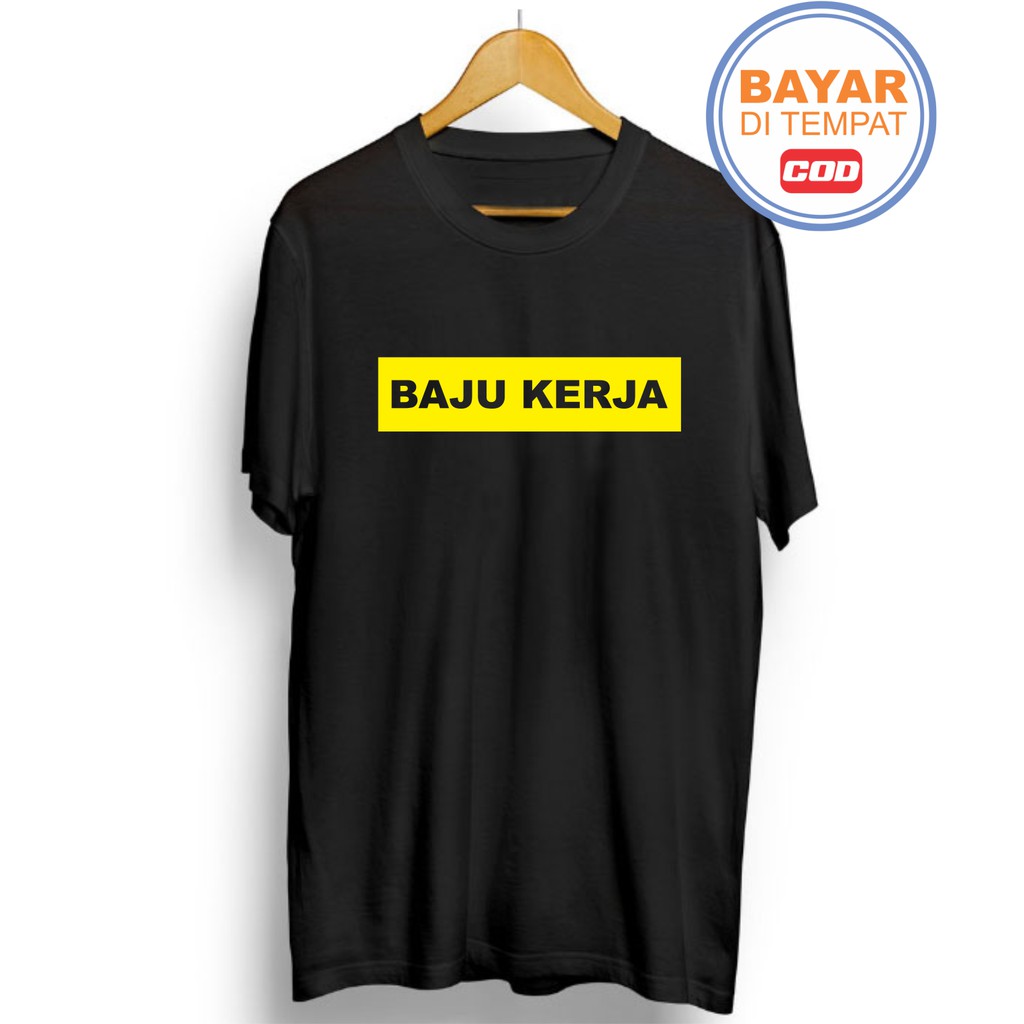 Kaos Distro Dakwah Kaos Kerja Combed 30S Premium