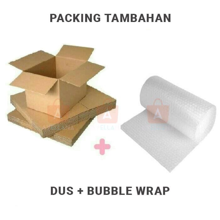 

Bubble Wrap/ Kardus Recycle / Packing Tambahan