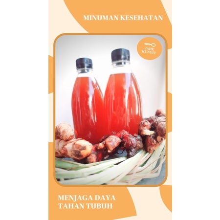 

MINUMAN JAHE KUNYIT SEGAR