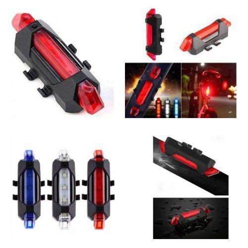 Lampu Belakang Sepeda LED Bicycle backlight Red 118106