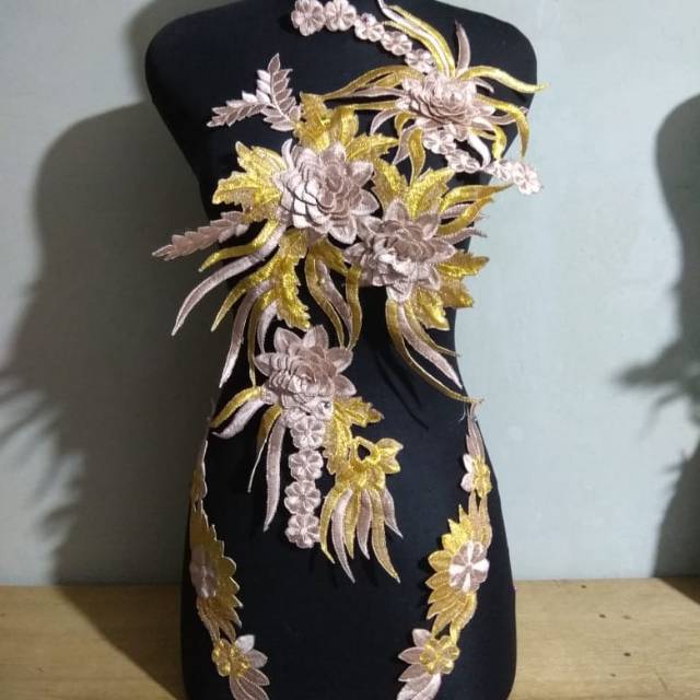 Renda Bordir Cendrawasih