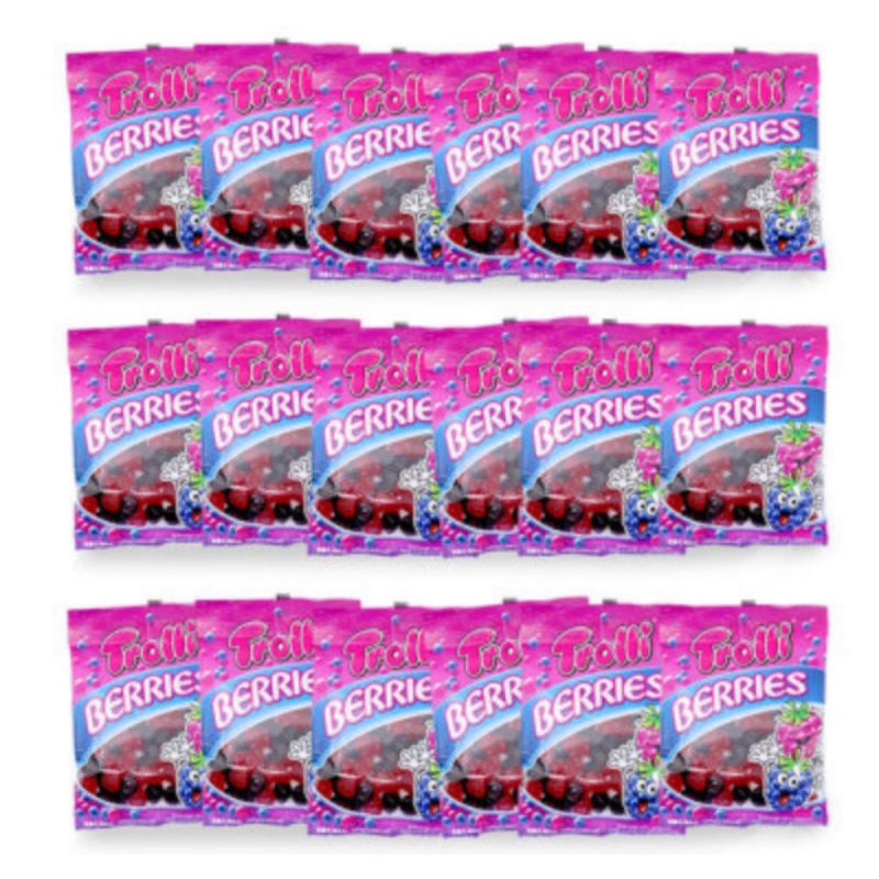 

(PO ) TROLLI BERRIES 12 X 100GR
