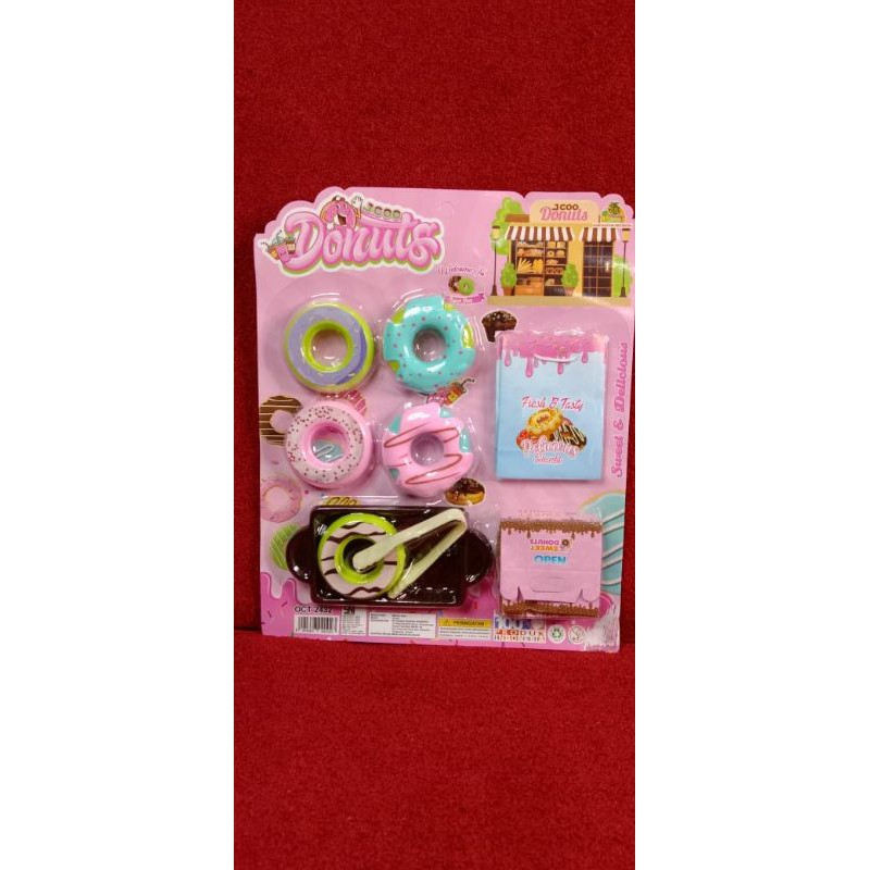 Mainan Anak J.Coo Donuts isi 5 pcs OCT 2432