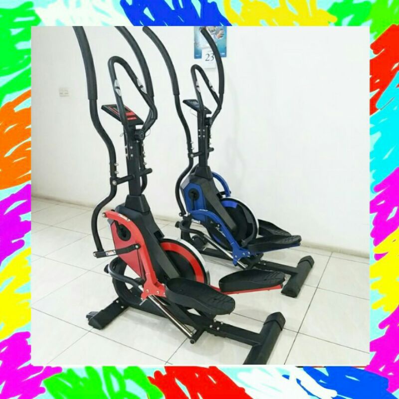 standing elliptical tl8000 bike/sepeda statis elliptical total tl8000