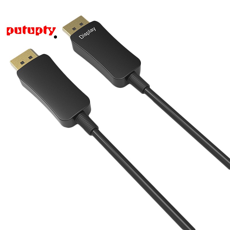 To Dp Optical Fiber 8k 30hz 4k 144hz Cables 32 4gbps Displayport 1 4 Cable Shopee Indonesia