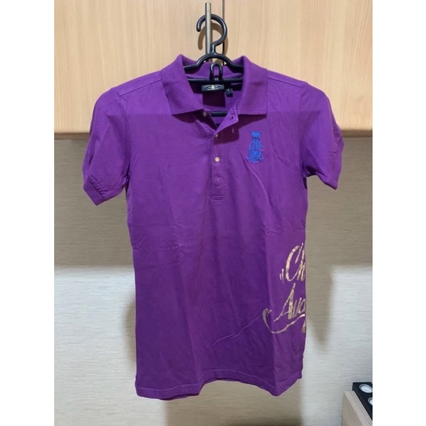 christian audigier purple shirt