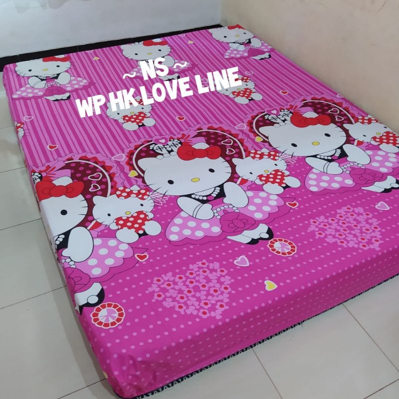 sprei waterfroop karakter murah ukuran 120x200,160x200,180x200,200x200-K2