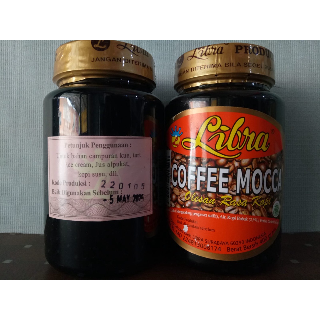 

LIBRA COFFE MOCCA OLESAN & PERISAI RASA KOPI 400GR