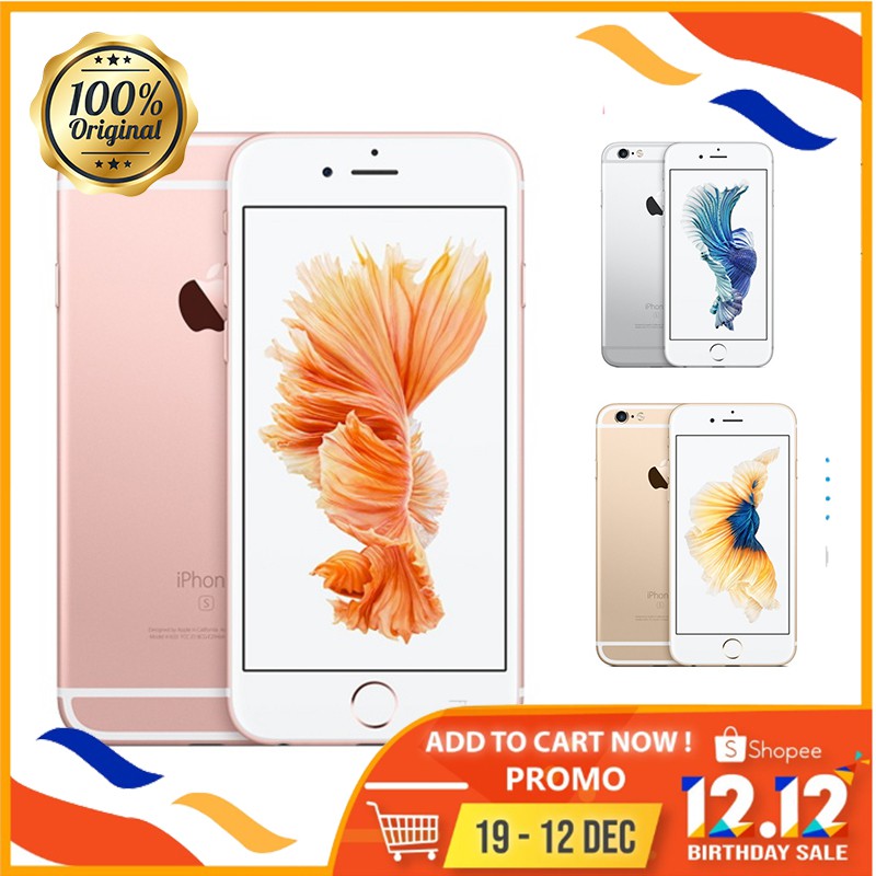 100% Asli APPLE Iphone 6S 128GB/64GB/16GB fullset second