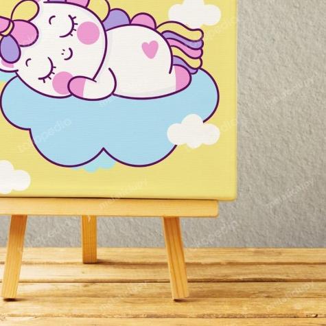 

PAINT BY NUMBER KANVAS 20X20 UNICORN EDITION - unicorn magic