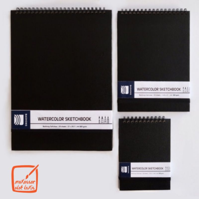 

baohong celloluse watercolor book a5