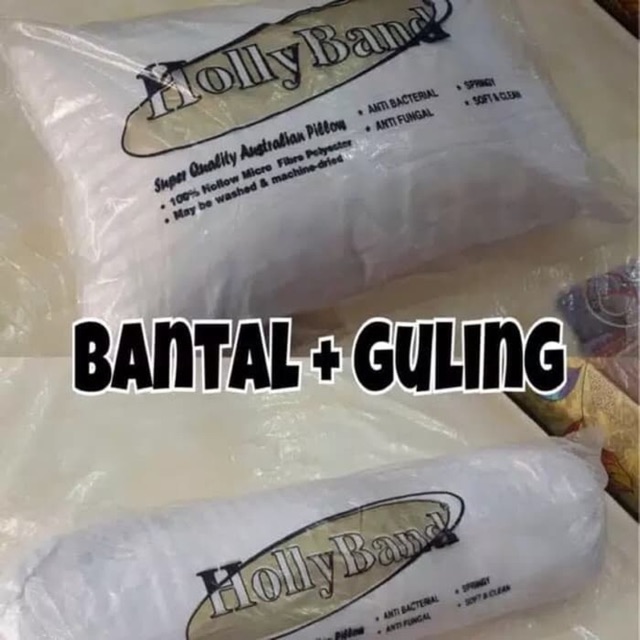 HARGA PROMO BANTAL GULING MERK HOLLYBAND DACRON