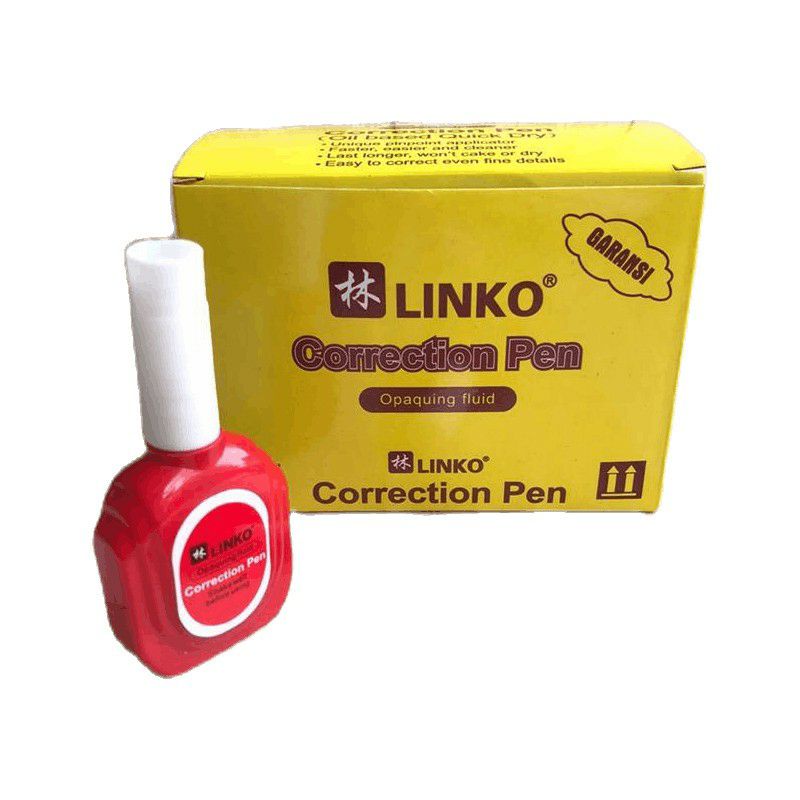 

Correction Tape Merah / Tipe X Cair Satuan