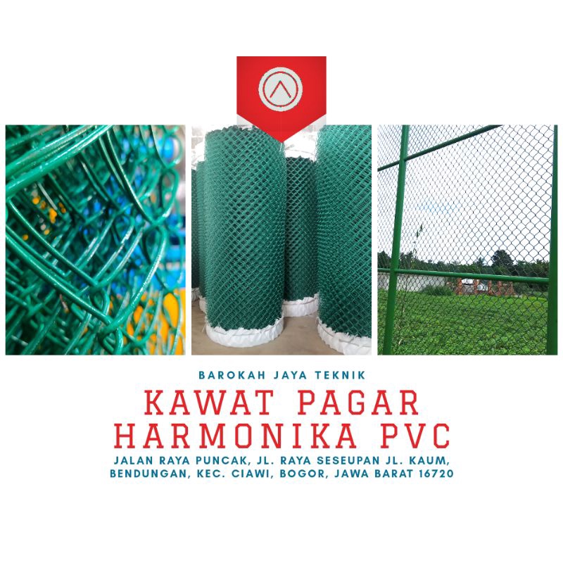 KAWAT HARMONIKA PVC 2.7 MM 2 X 25 M