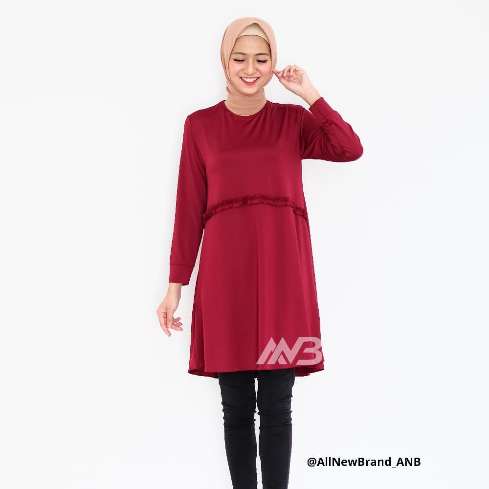 BEFAST -  ZEC Tunik Miku / Tunik T5 / Tunik Olvie TopTen HARGA PROMO HARGA MODAL Top GILA DISKON / Tunik Lengan Panjang / Tunik Casual / Tunik Kekinian 2021 / Tunik Wanita / Tunik Polos / Tunik Terlaris