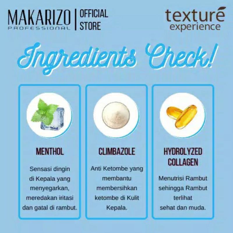 [500ml] Makarizo Texture Experience Creambath Spa