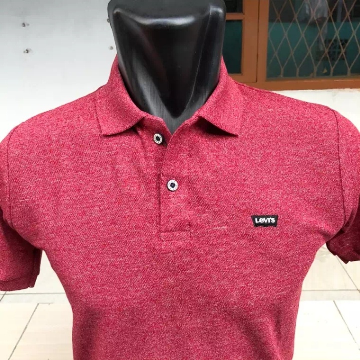 Kaos Kerah Polo / Kaos Dusty Pink Tua