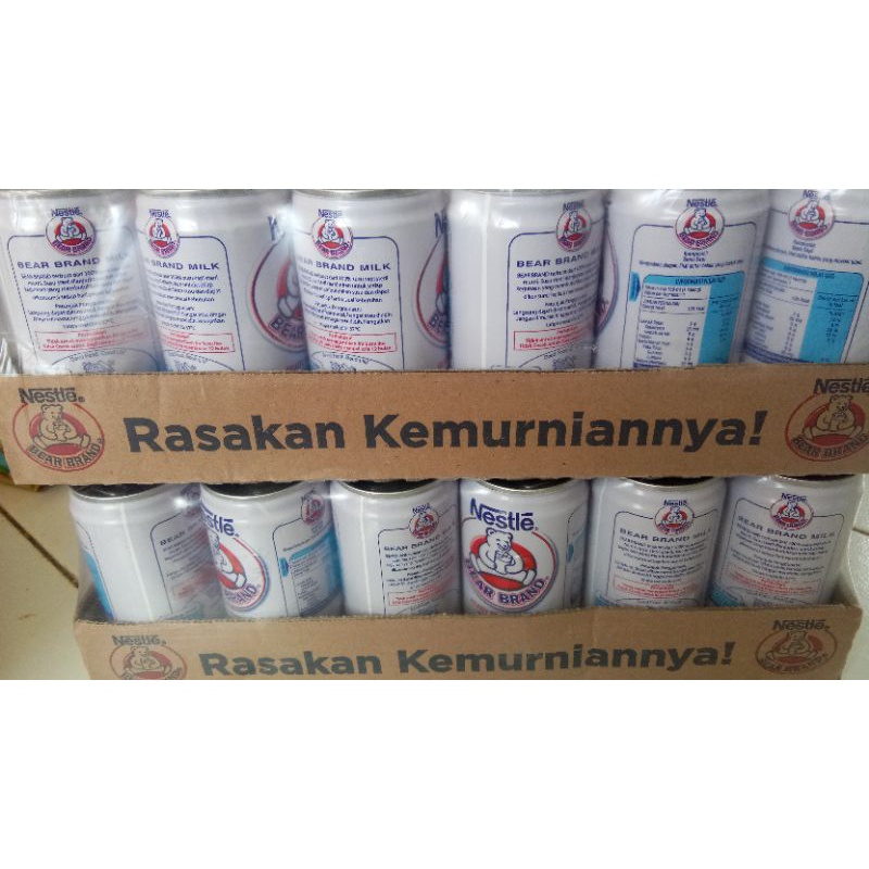 

Bear Brand 190ml 1 krat/bear brand isi 30pcs