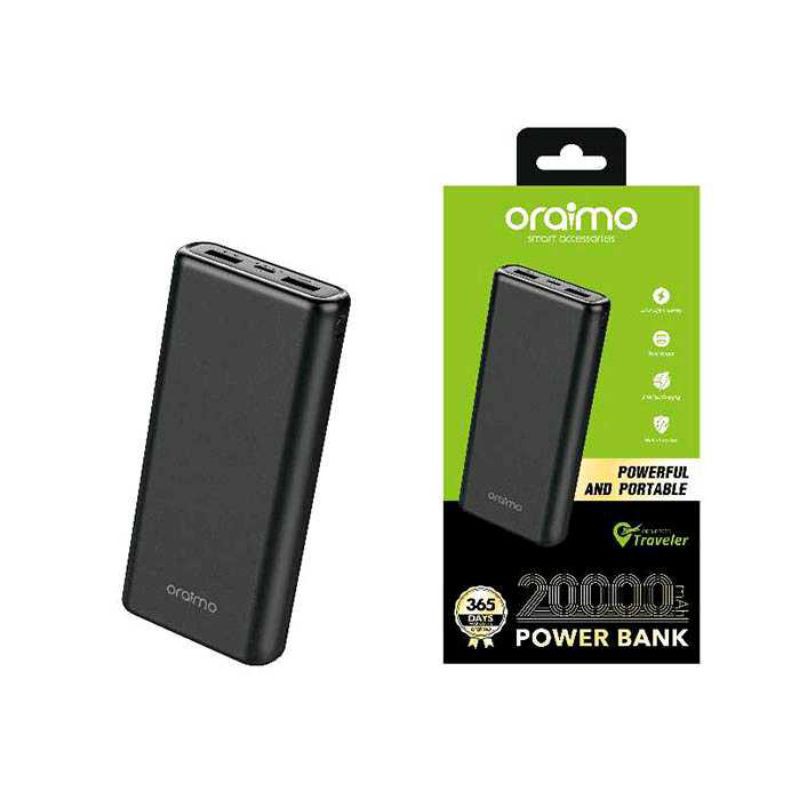 ORAIMO POWER BANK 20000MAH TRAVELER BLACK