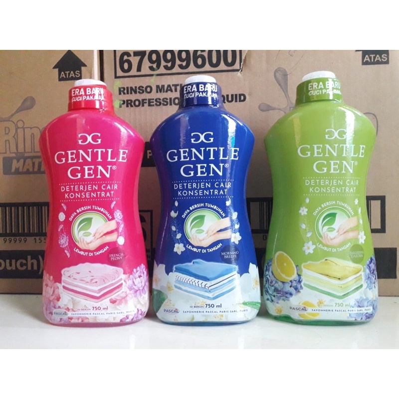 Jual detergen cair gentle gen 750ml/gentle gen detergen cair 750ml