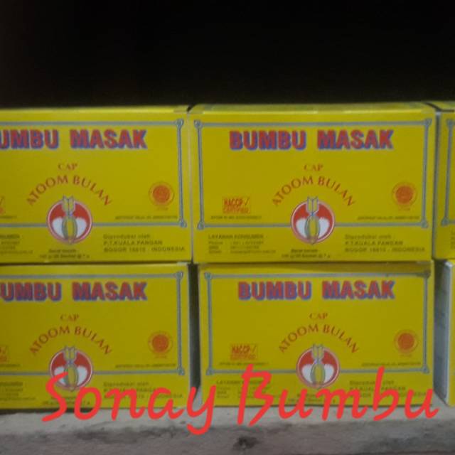 

Bumbu Atom bulan 7gramx20 sachet