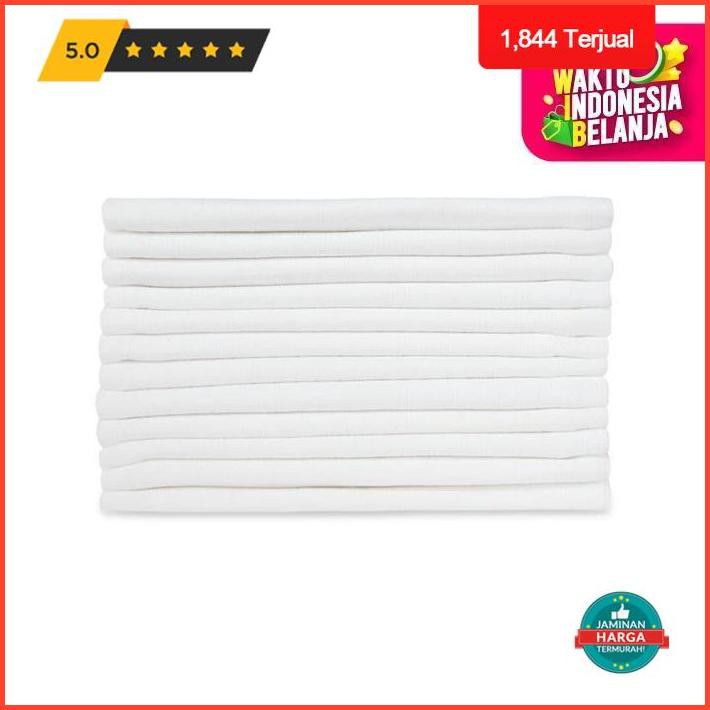 

Mothercare White Muslins - 12 Pack-480738 Terlaris
