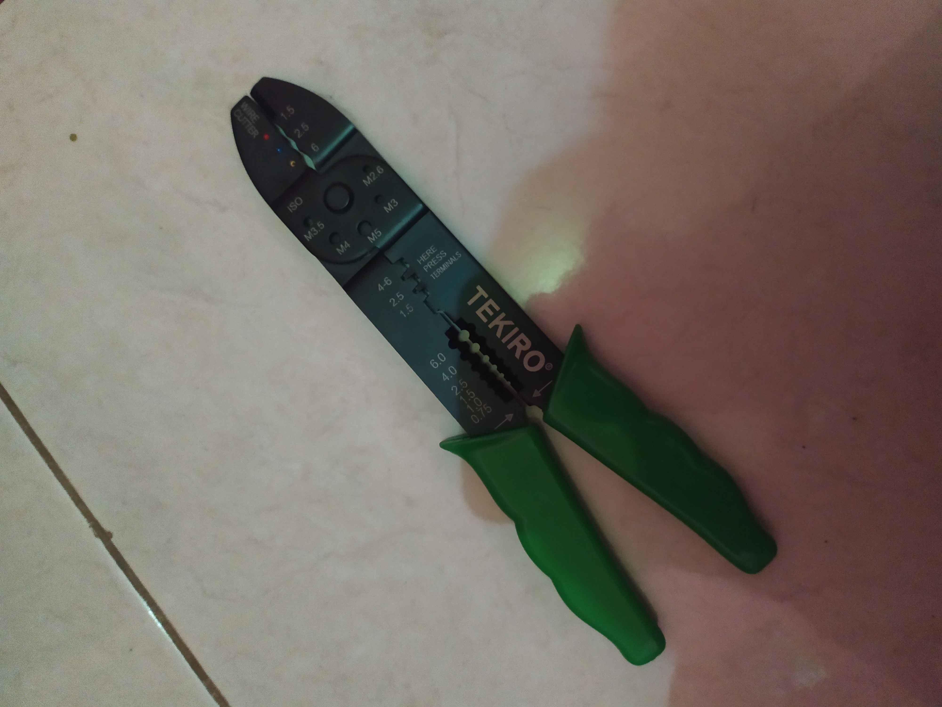 Tekiro Tang Crimping 9inch Five Way Crimping Tools Original