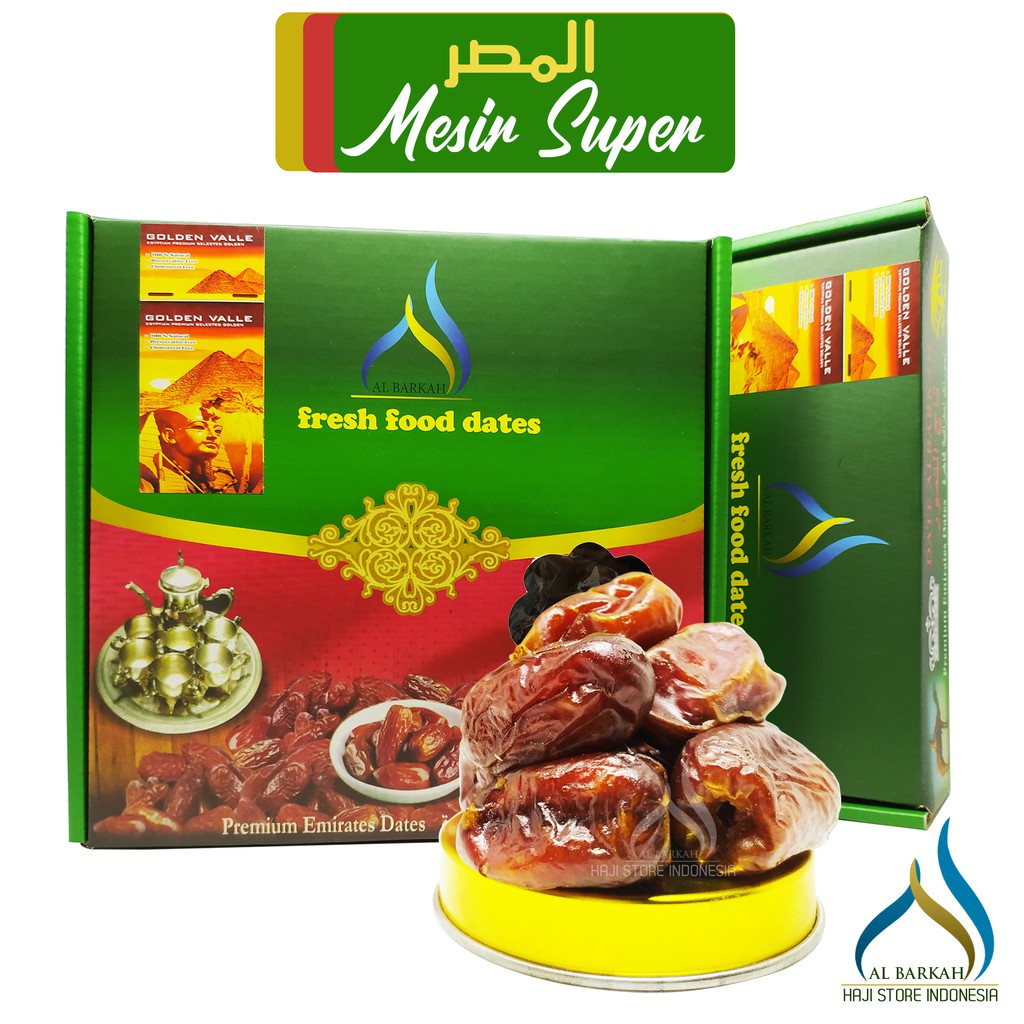 

Kurma Mesir Madu Golden Valley 1kg Super Premium