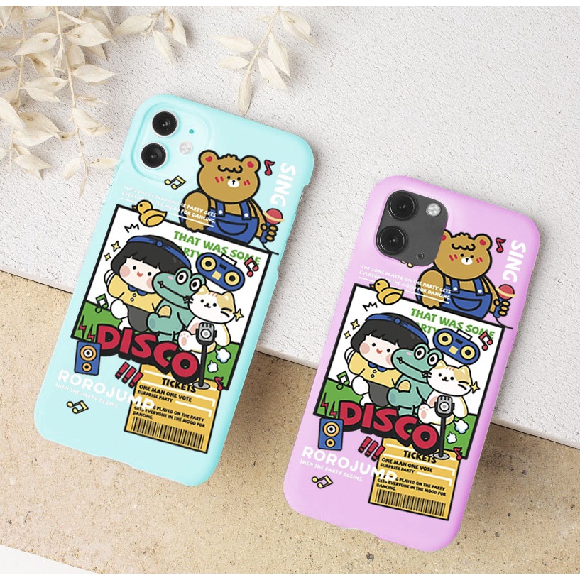 SOFTCASE MACARON MOTIF DISCO CUTE GIRL INFINIX SMART 4 / SMART 5 / SMART 6 RAM 3GB / HOT 9 PLAY