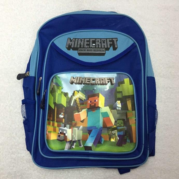 Tas Minecraft / Minecraft Backpack / Tas Ransel Minecraft
