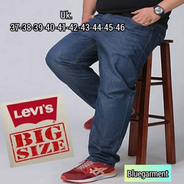  CELANA  JEANS  PRIA  UKURAN  JUMBO BIG SIZE Uk 37 48 