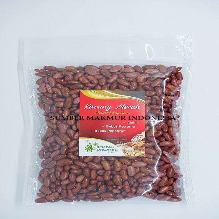 KACANG MERAH / KACANG JOGO CAP REMPAH ORGANIC 500 GRAM - ECERAN