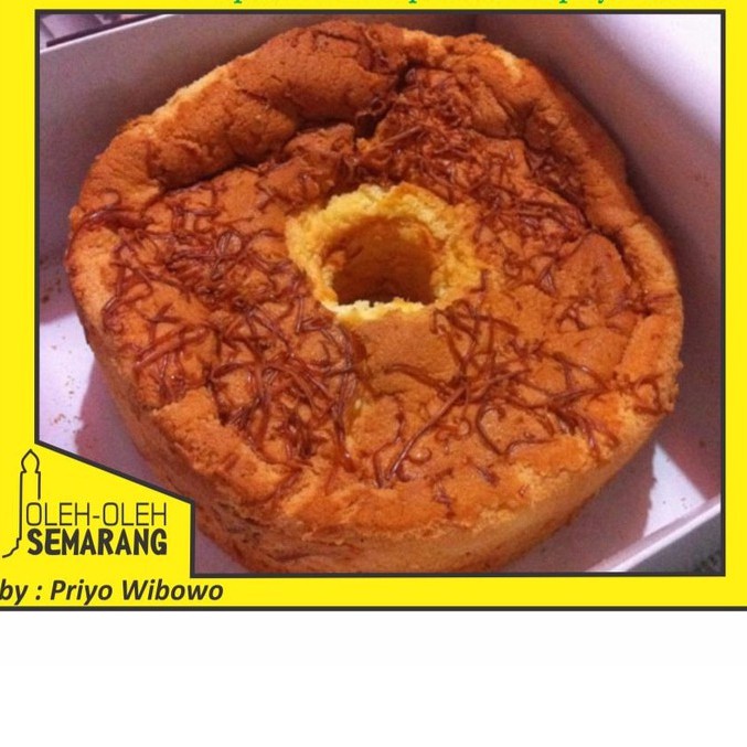 chiffon cake kafe pelangi semarang