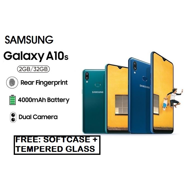 Samsung galaxy A10s RAM2GB/ROM32GB Grs resmi baru segel