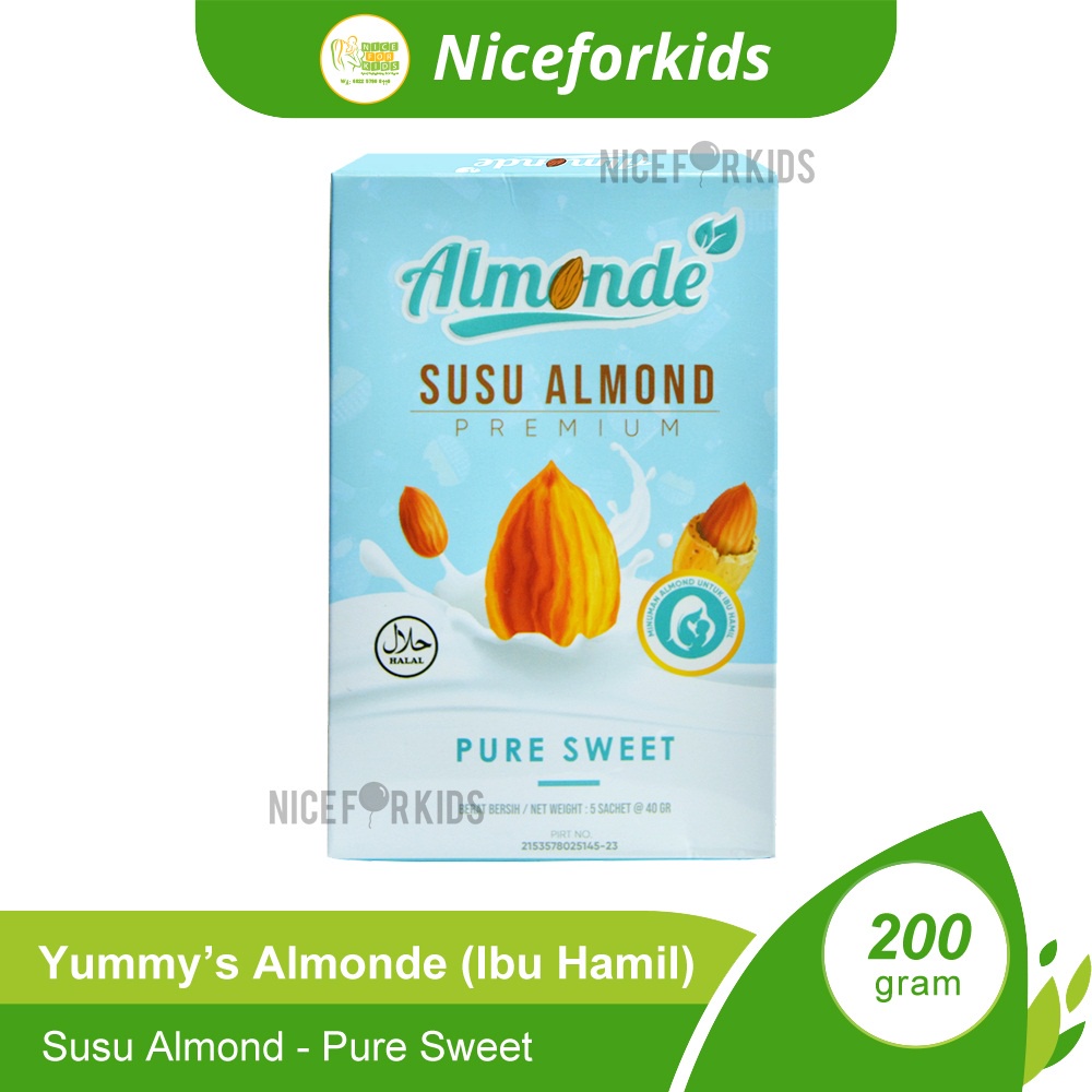 Yummy's Almonde Susu Almond Premium Minuman Ibu Hamil