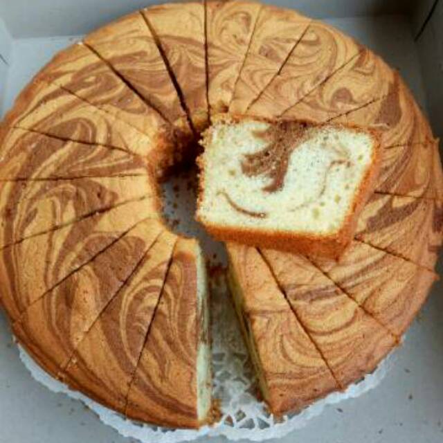 

Kue Bolu Marmer Cake Ukuran 22