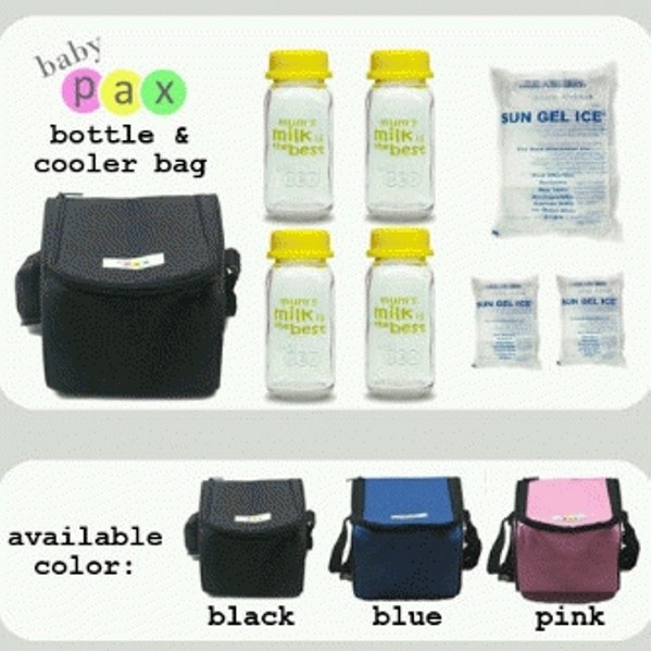 Coolerbag Babypax + Botol Baby Pax + Ice gel