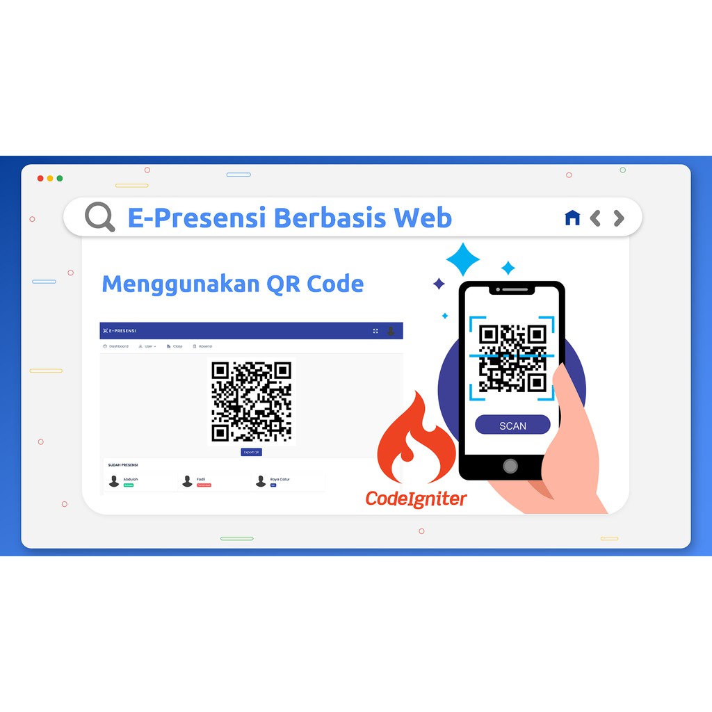 Jual Aplikasi E Presensi Berbasis Website Menggunakan Qr Code Dibuat Hot Sex Picture 1711