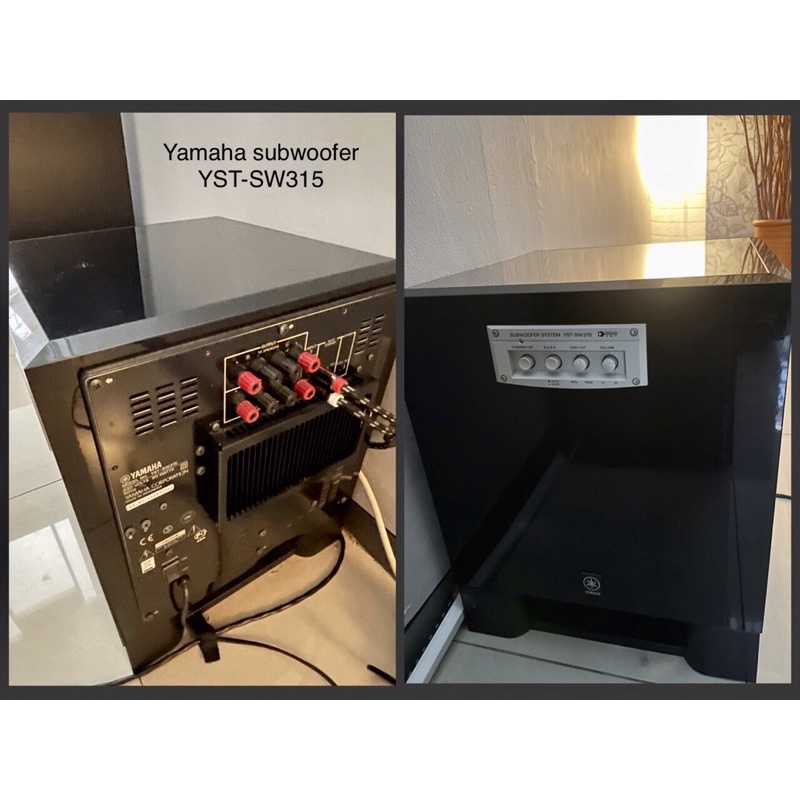 Yamaha subwoofer YST-SW315