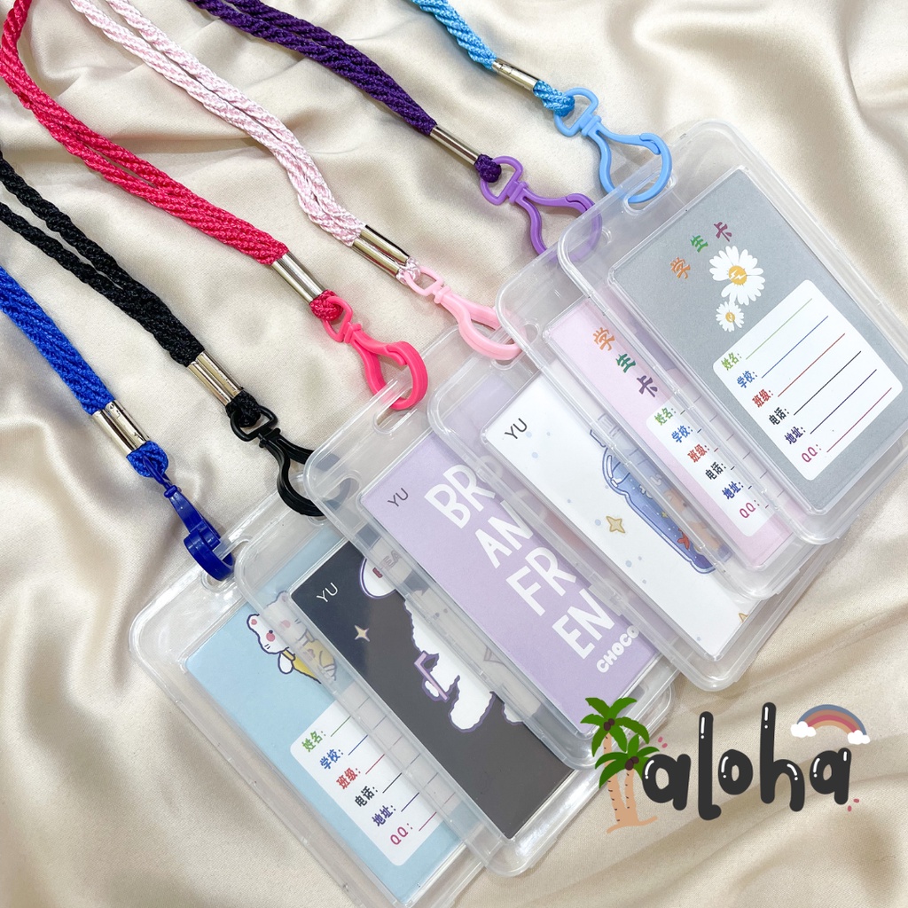 

Tempat ID Card Name Tag Lanyard Tali