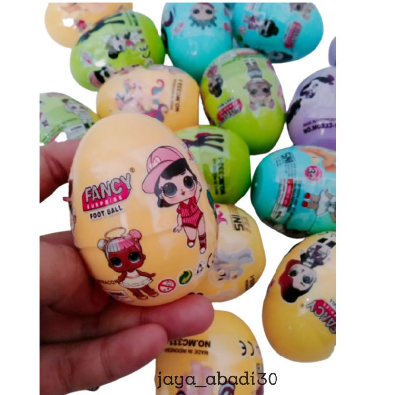 SURPRISE EGG !!! MAINAN TELUR LOL SURPRISE mini / FANCY SURPRISE football