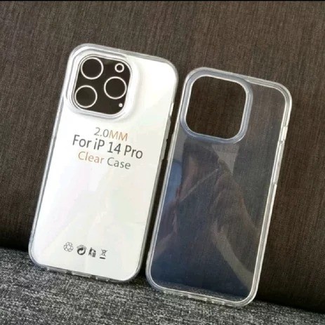 SoftCase OEM Transparan iPhone 14/14 Max/14 Pro/14 ProMax Ultrathin 2.0mm SUPER CLEAR Case