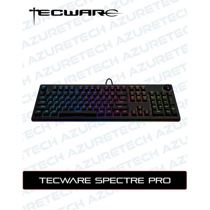 Tecware Spectre PRO RGB Mechanical Gaming Keyboard Garansi Resmi - Hitam | Keyboard Gaming |