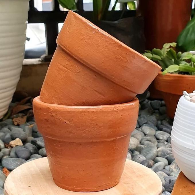 Pot Tanah Liat Size 10cm Pot Kaktus Succulent Dan Tanaman Mini Terpercaya Shopee Indonesia