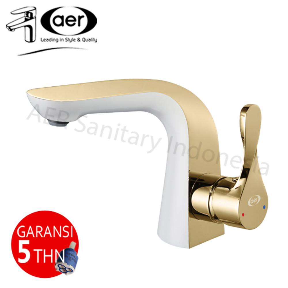 AER Kran Wastafel - Kran Air Panas Dingin Luxury Series SAH WR1
