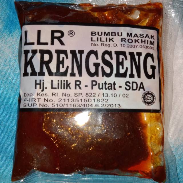 

Bumbu masak krengseng