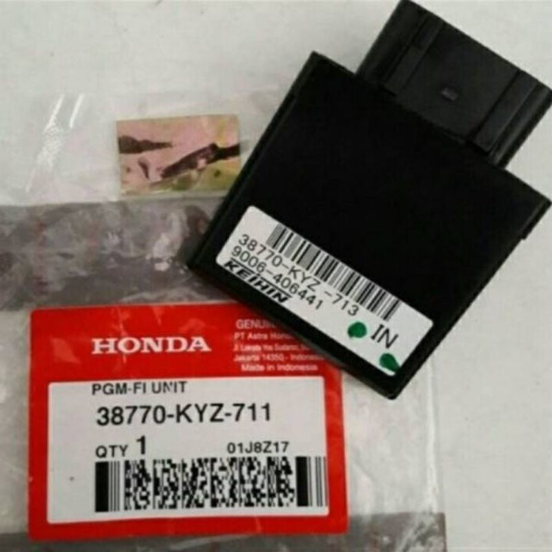 PGM FI / ECU SUPRA X 125 FI HELM IN 38770kyz711 TAHUN 2011-2018