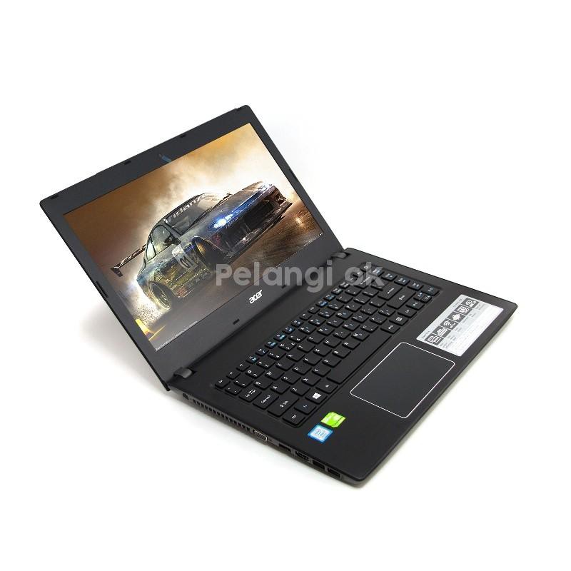 Laptop Gaming DAN Desain Acer E5-475G-78MS Core i7-7500U RAM 4GB HDD 1TERA VGA 2GB W10 ORI RESMI