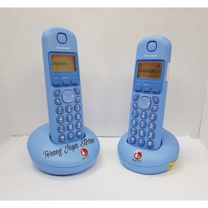 

Telepon Wireless Panasonic KX-TGB212 (2 handset) (Biru) KX-TGB 212